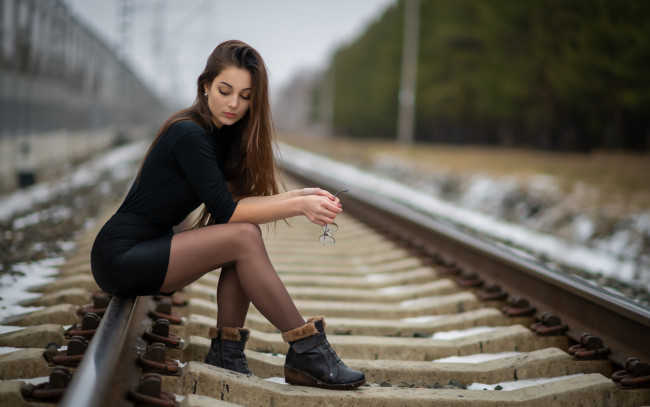 Обои картинки фото девушки, - брюнетки,  шатенки, красивая, девушка