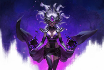 Картинка видео+игры league+of+legends магия syndra