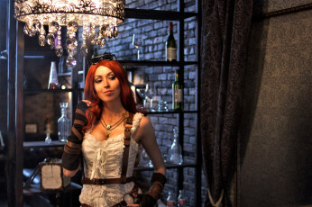 Картинка девушки valery+himera+ lera+himera образ очки люстра полки бутылки