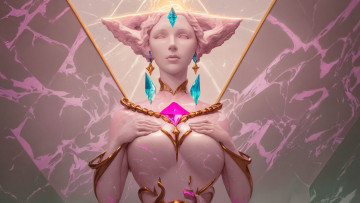 Картинка фэнтези девушки нейросети графика нейроарт ai art нейронные сети рисунки нейро искусство абстрактная девушка