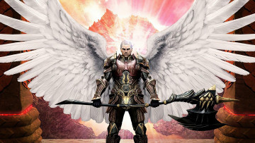Картинка видео+игры aion +assault+on+balaurea ангел броня оружие