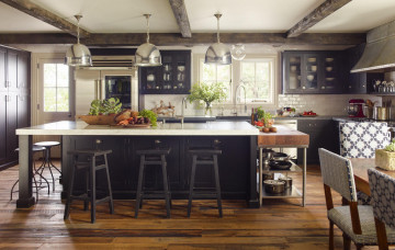 обоя интерьер, кухня, плита, шкафчики