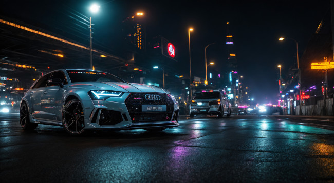 Обои картинки фото автомобили, 3д, нейросети, графика, нейроарт, ai, art, нейронные, сети, рисунки, нейро, искусство, ауди