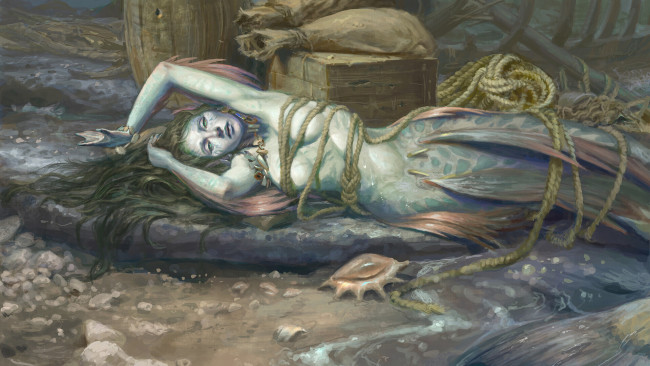 Обои картинки фото фэнтези, русалки, русалка