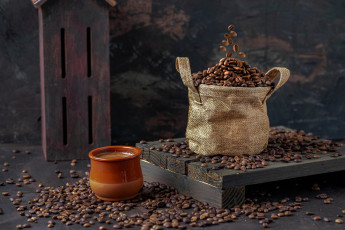 Картинка еда кофе +кофейные+зёрна
