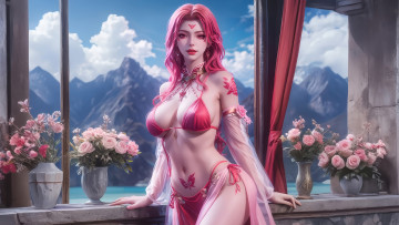 Картинка фэнтези девушки красивая девушка