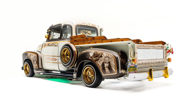 Обои картинки фото 1953-chevrolet-3100, автомобили, custom pick-up, chevrolet