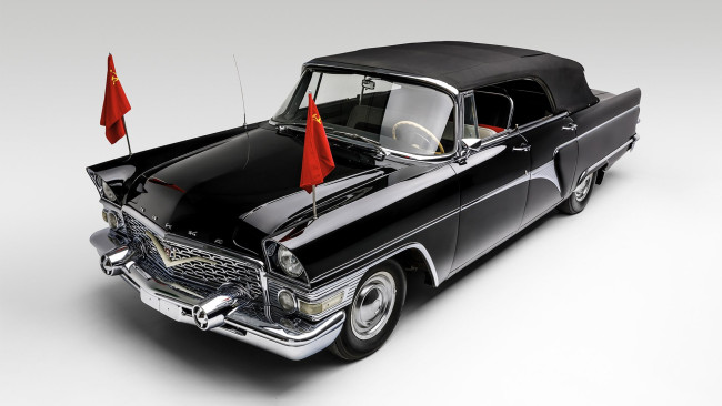 Обои картинки фото 1962-gaz-chaika, автомобили, газ, gaz