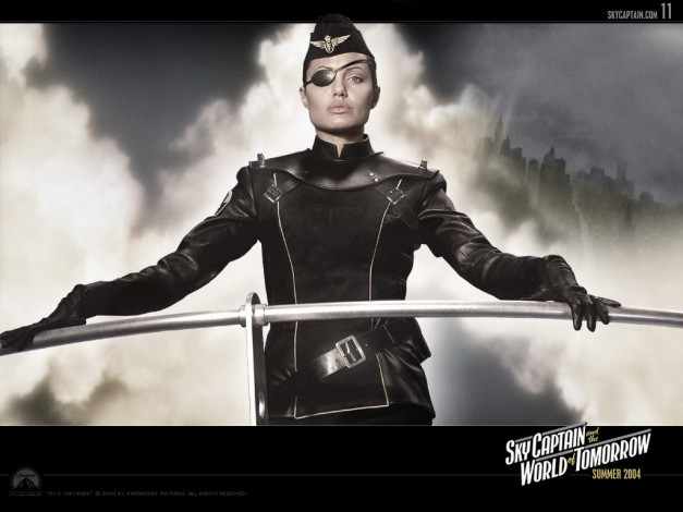 Обои картинки фото кино, фильмы, sky, captain, and, the, world, of, tomorrow