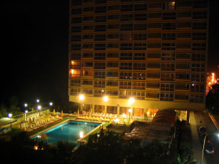 Картинка города огни ночного