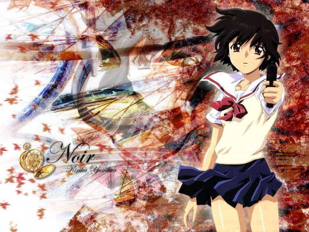 Обои картинки фото аниме, noir