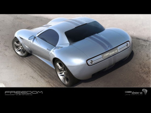обоя 2008, cobra, venom, v8, concept, автомобили, 3д