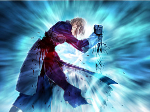 Картинка аниме fate stay night