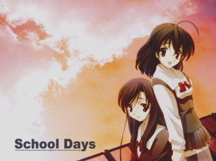 Картинка аниме school days
