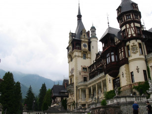 Картинка города замок пелеш румыния