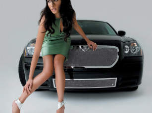 Картинка strut dodge magnum atlanta автомобили авто девушками