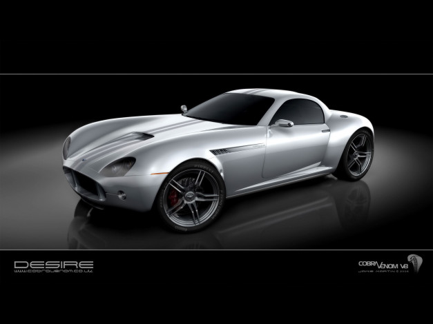 Обои картинки фото 2008, cobra, venom, v8, concept, автомобили, 3д