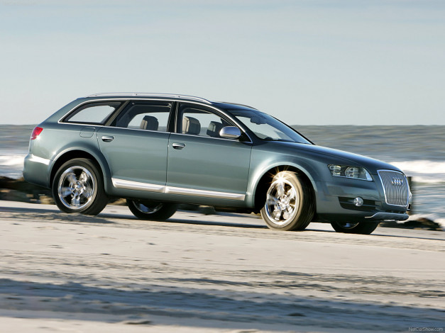 Обои картинки фото audi, allroad, quattro, concept, 2005, автомобили