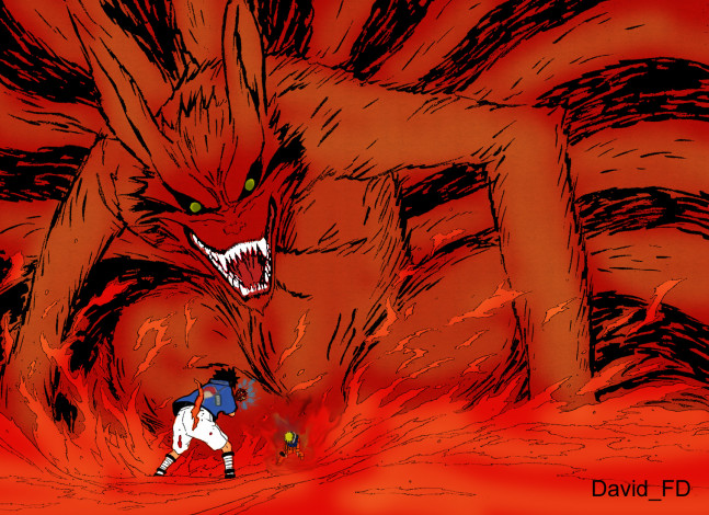 Обои картинки фото feel, my, power, аниме, naruto