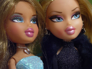 Картинка разное bratz куклы