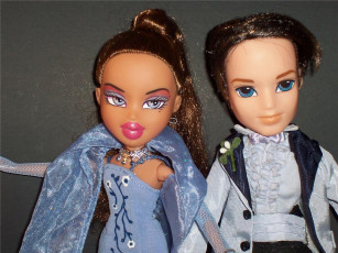 Картинка разное bratz куклы