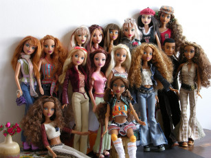 Картинка разное bratz куклы