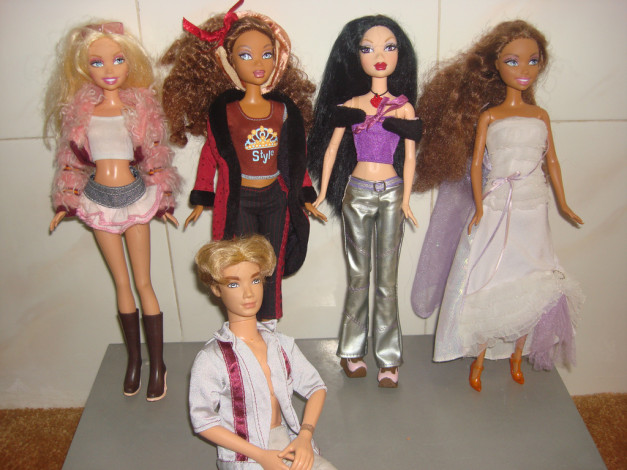 Обои картинки фото разное, bratz, куклы
