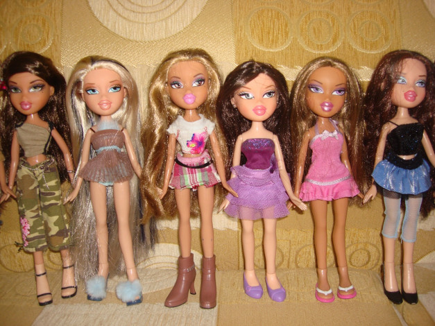 Обои картинки фото разное, bratz, куклы