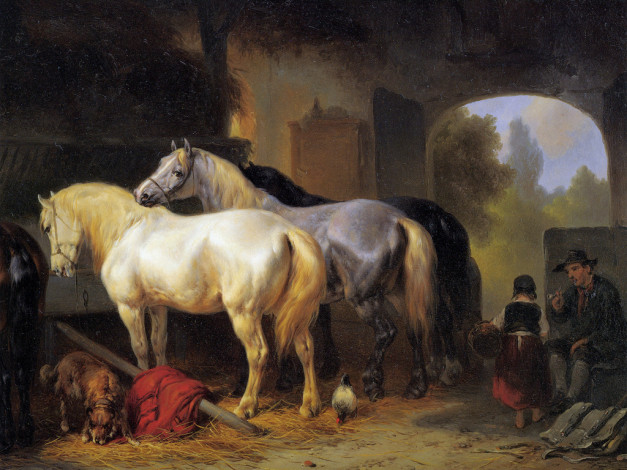 Обои картинки фото рисованные, животные