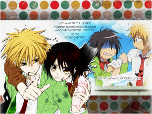 Картинка аниме kaichou wa maid sama