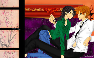 Картинка аниме kaichou wa maid sama