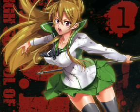 Картинка academy apocalypse аниме highschool of the dead