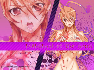 Картинка academy apocalypse аниме highschool of the dead