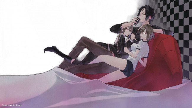 Обои картинки фото аниме, dyurarara