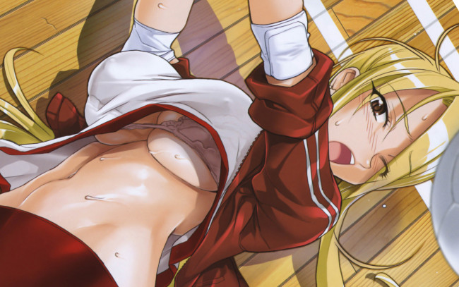 Обои картинки фото academy, apocalypse, аниме, highschool, of, the, dead