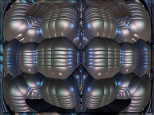 Картинка 3д графика fractal фракталы фон цвета узор