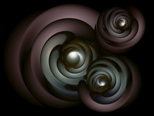 Картинка 3д графика fractal фракталы узор цвета фон