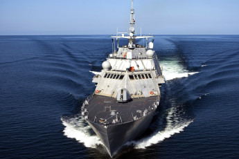 Картинка uss freedom lcs корабли крейсеры линкоры эсминцы сша вмс корвет