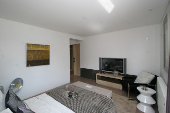 Картинка 3д графика realism реализм комната картина кровать окно