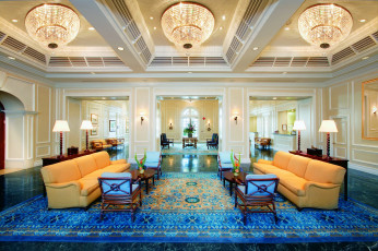 Картинка интерьер кафе рестораны отели светильники столы диваны