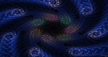 Картинка 3д графика fractal фракталы узор цвета фон