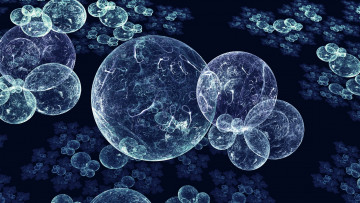 Картинка 3д графика другое круги