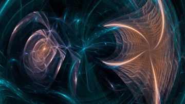 Картинка 3д графика fractal фракталы узор фон