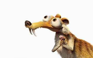 обоя ледниковый, период, мультфильмы, ice, age, scrat, белка