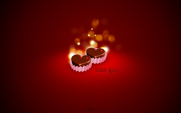 Картинка праздничные день св валентина сердечки любовь красный
