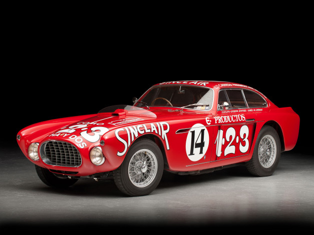 Обои картинки фото 1952, ferrari, 340, mexico, berlinetta, by, vignale, автомобили