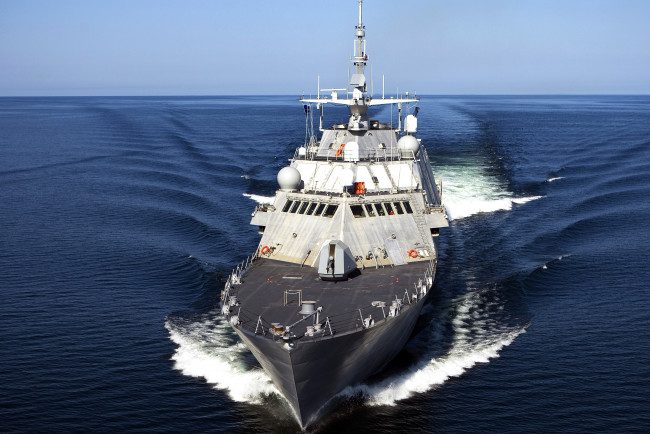 Обои картинки фото uss, freedom, lcs, корабли, крейсеры, линкоры, эсминцы, сша, вмс, корвет