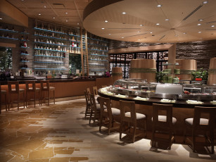 Картинка интерьер кафе рестораны отели кресла напитки бар стойка