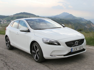 Картинка volvo v40 автомобили швеция aktiebolaget