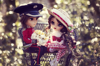 Картинка разное игрушки куклы